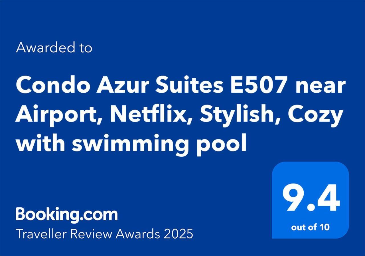 Condo Azur Suites E507 Near Airport, Netflix, Stylish, Cozy With Swimming Pool Lapu-Lapu City Dış mekan fotoğraf
